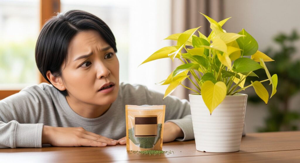 観葉植物の葉が黄色になるのは肥料が原因?