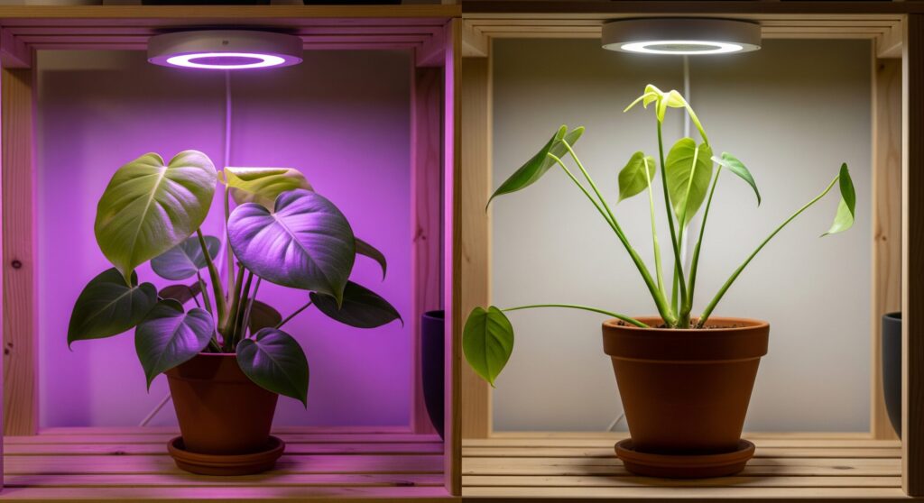 観葉植物LEDライト(100均含む)の効果と正しい使い方