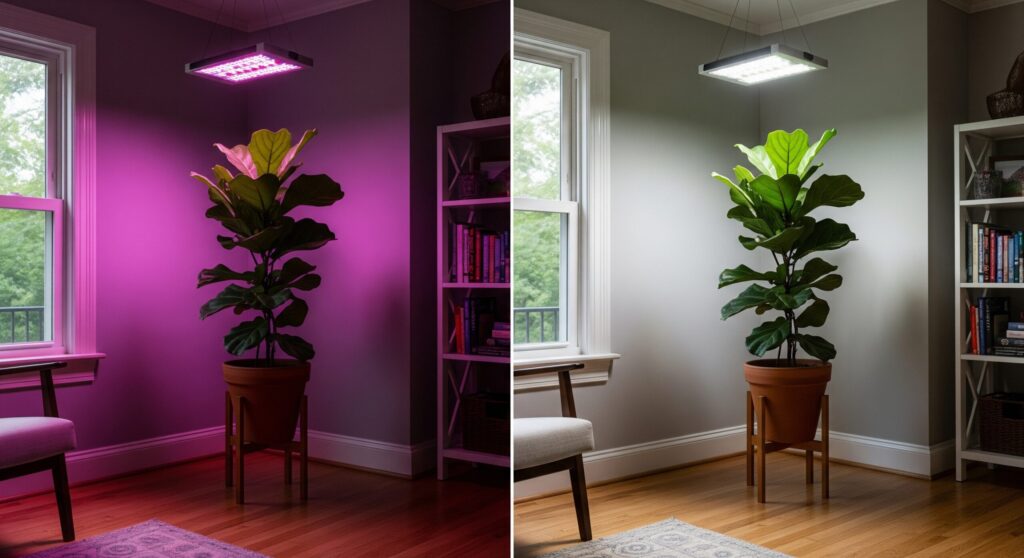 LEDで植物を育てるのに何ルクス必要ですか?