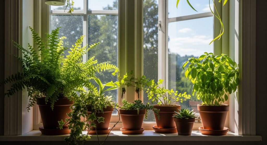 観葉植物の窓際と直射日光の基本