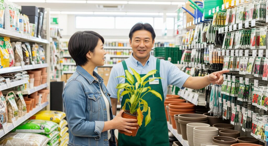 観葉植物の処分はホームセンターで相談できる?