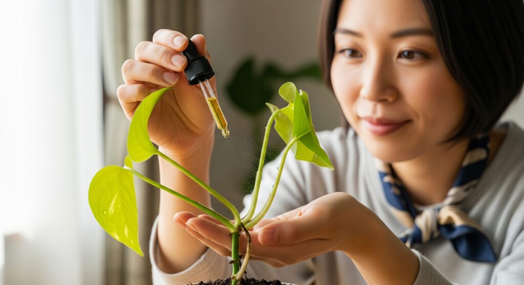 元気がない植物への活力剤の使い方