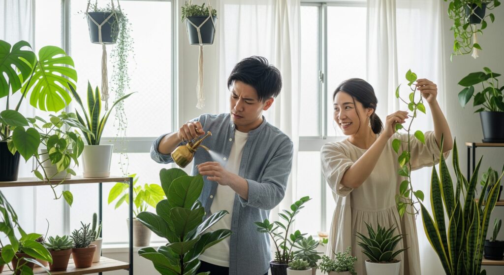 観葉植物が好きな男性・女性の細やかな特徴