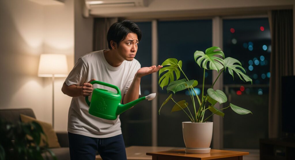 そもそも水やりは夜にしたらダメですか？