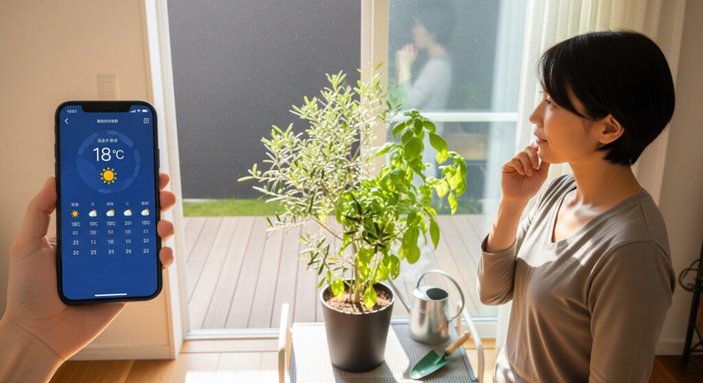 観葉植物を外に出すときはいつ外に出せばいいですか?