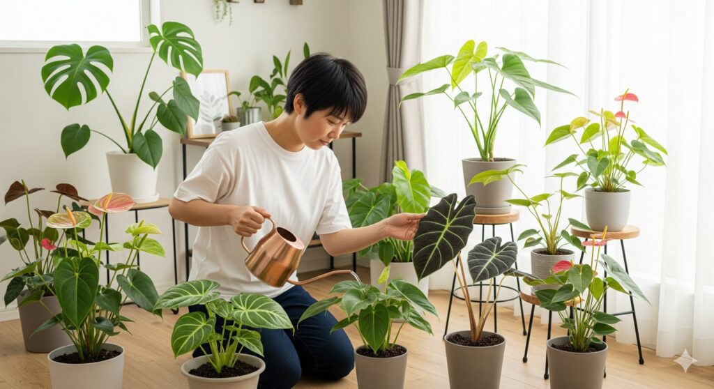 サトイモ科観葉植物一覧から選ぶ育て方と注意点