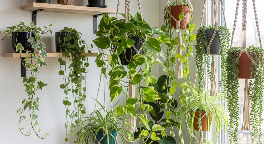 代表的な室内観葉植物で垂れ下がる名前一覧
