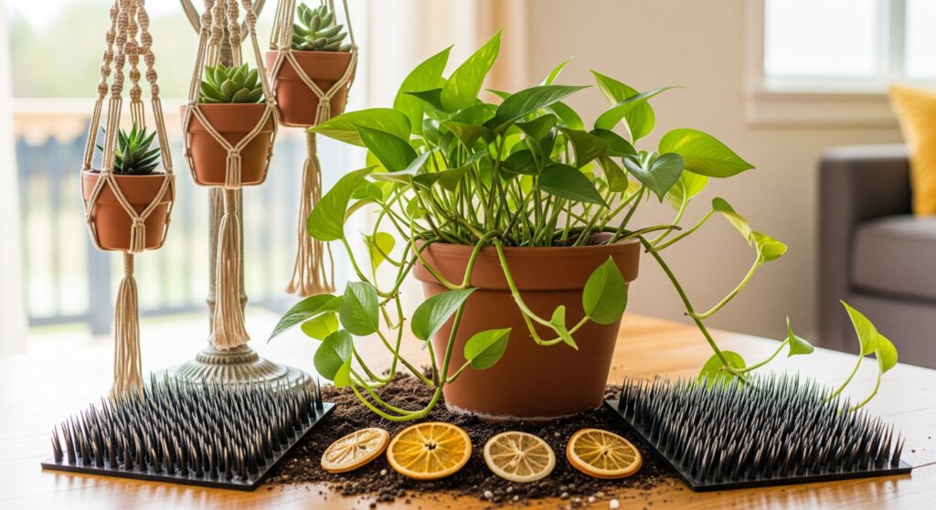 観葉植物の猫よけスプレー以外の対策法