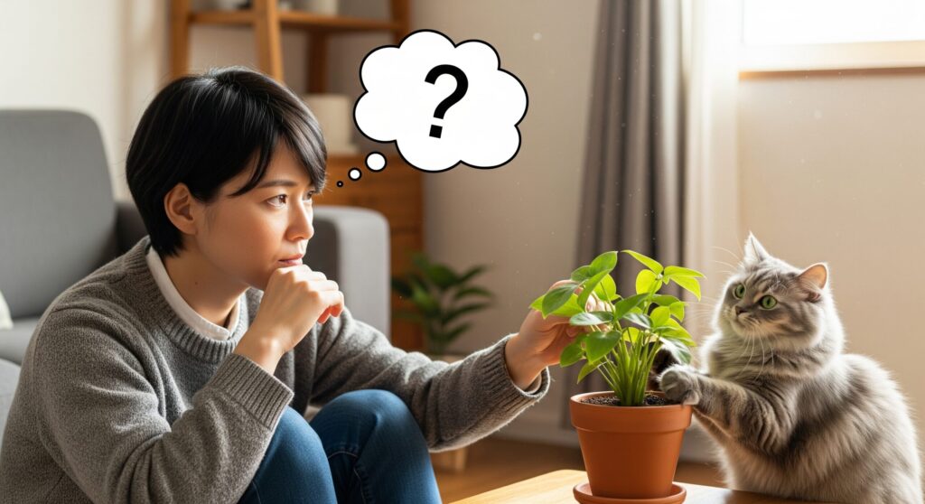 猫から観葉植物を守る方法はありますか?