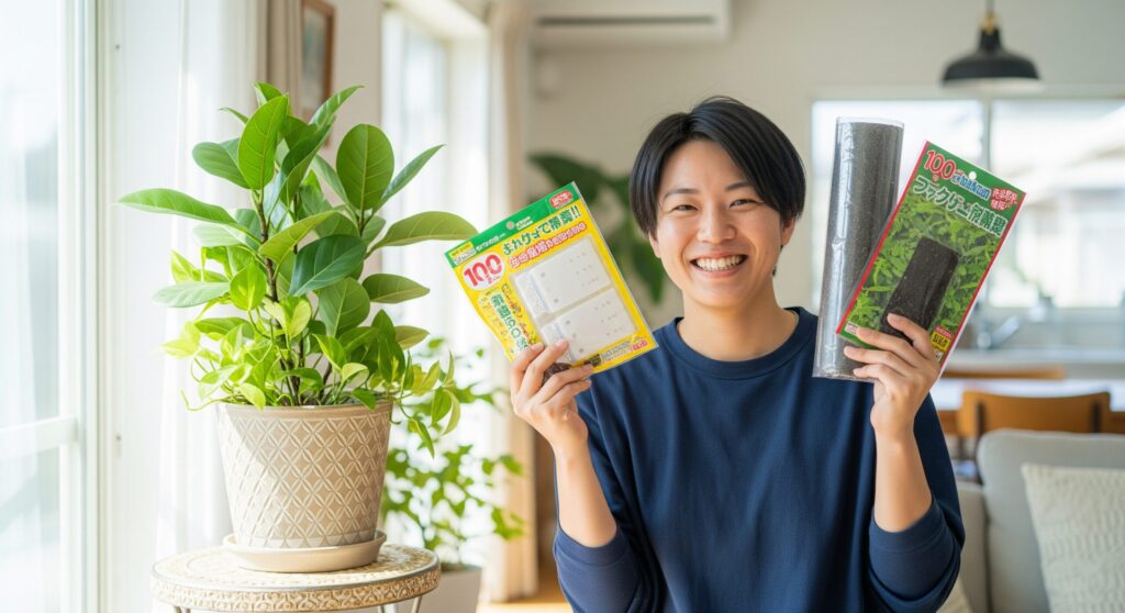 観葉植物のコバエ駆除は100均グッズで解決