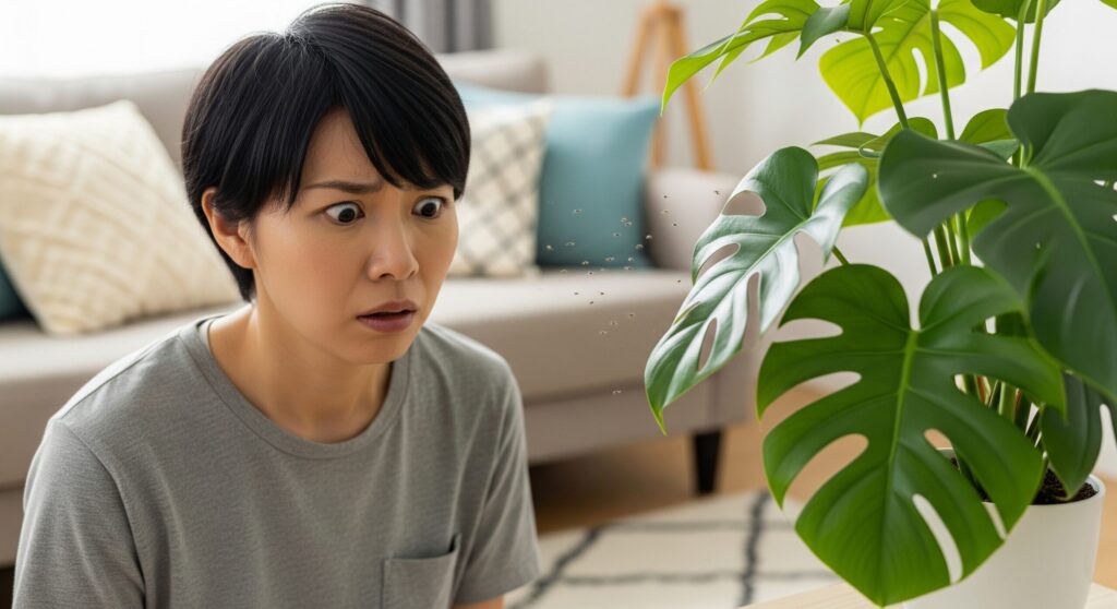 コバエが湧いたとき、どうすればいいですか？