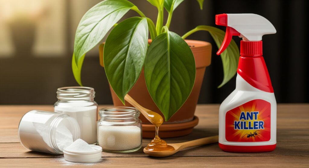 観葉植物のアリ退治方法は?