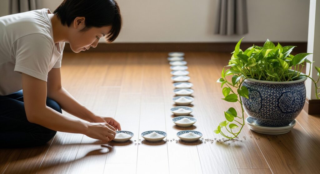 アリ退治におすすめな室内の重曹活用法