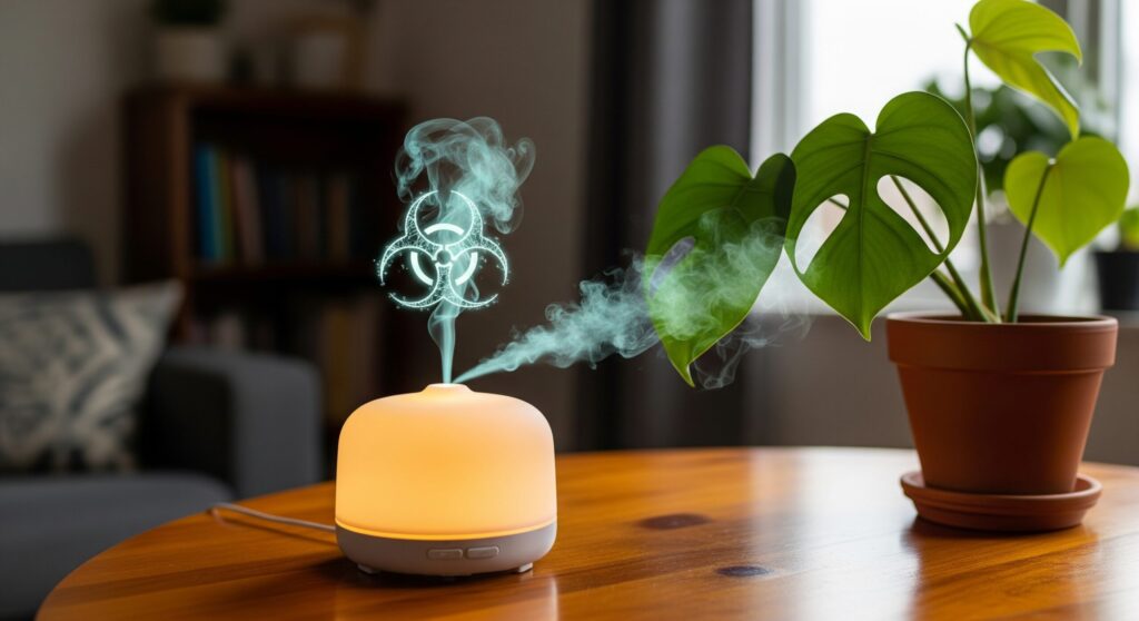 ディフューザーの成分と植物へのリスク