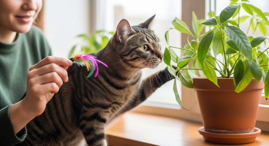 猫から植物を守る方法はありますか？