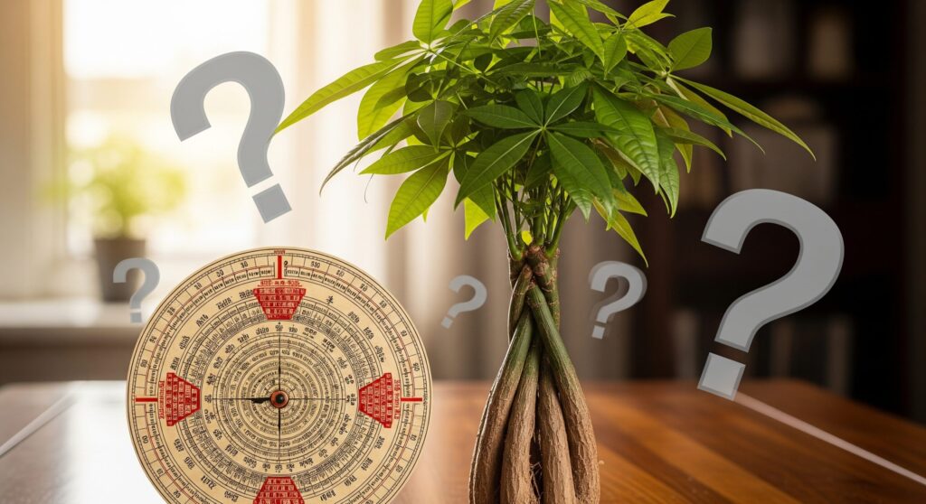 パキラという観葉植物の風水と疑問