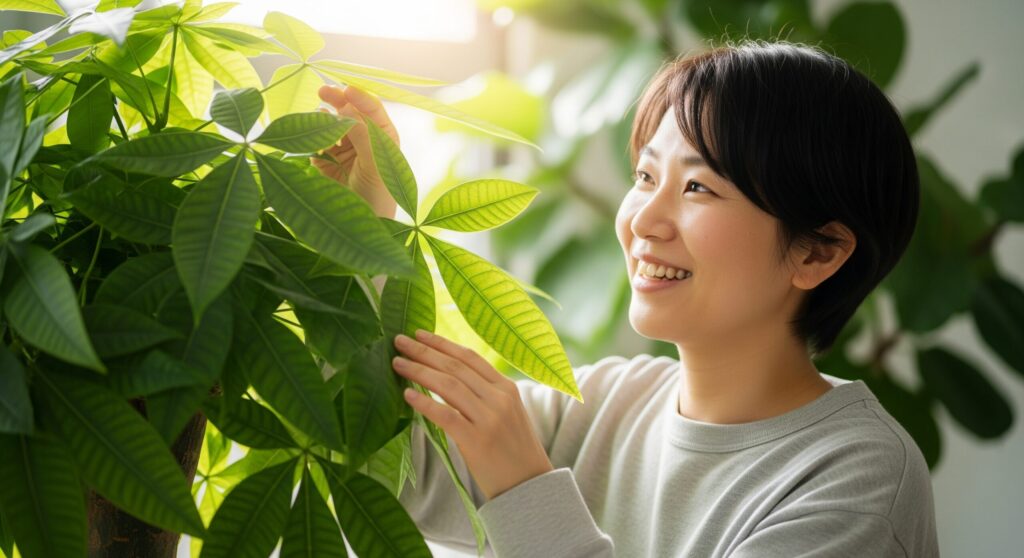 パキラは幸運を運んでくる植物？