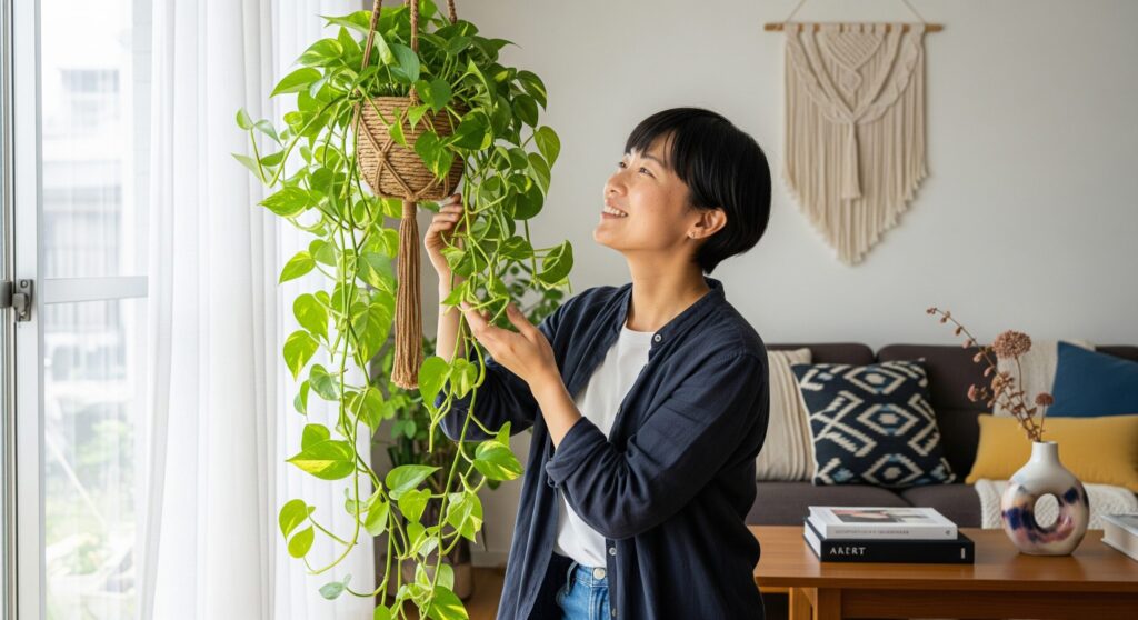 魅力的な観葉植物ポトスを育てよう