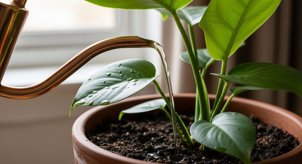 メネデールで観葉植物の水やりは可能か