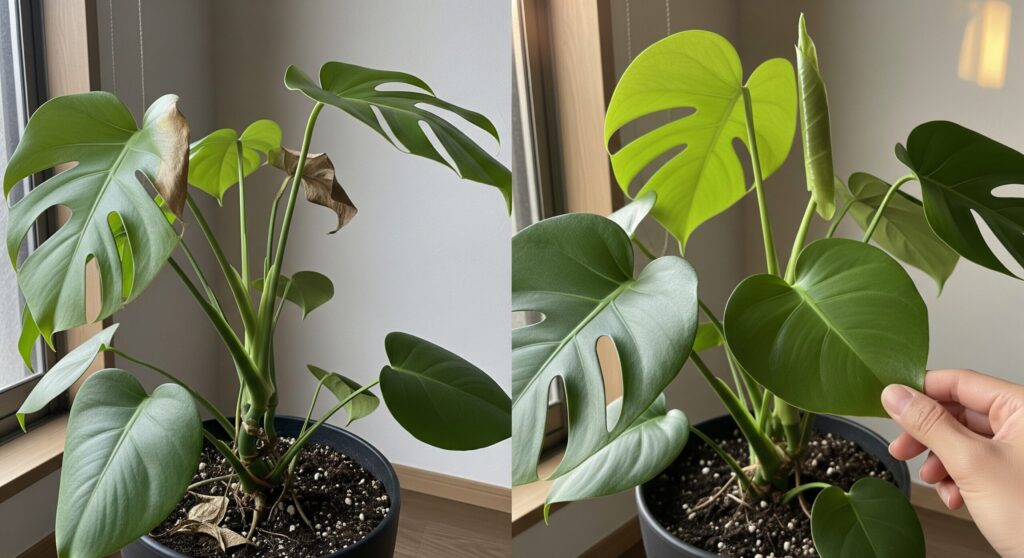 観葉植物のメネデール頻度は状態観察が重要