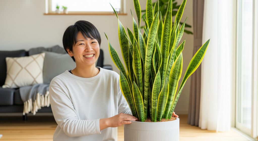 観葉植物サンスベリアを育てよう