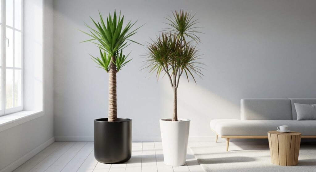 観葉植物で細い葉の木の種類