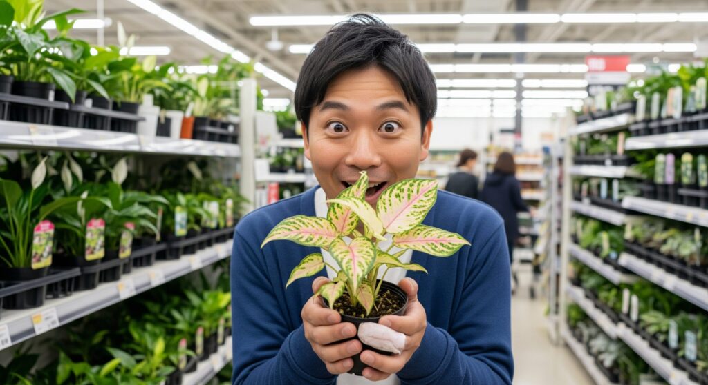 ホームセンターでレアな観葉植物も？