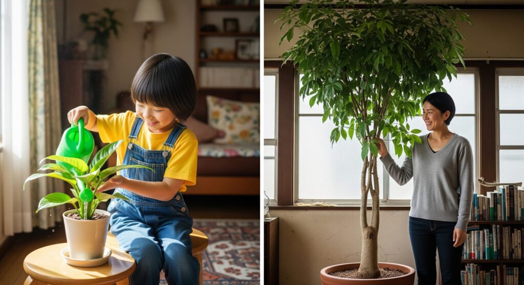 観葉植物は何年くらい持ちますか？