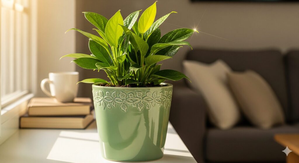 観葉植物エバーフレッシュを楽しもう